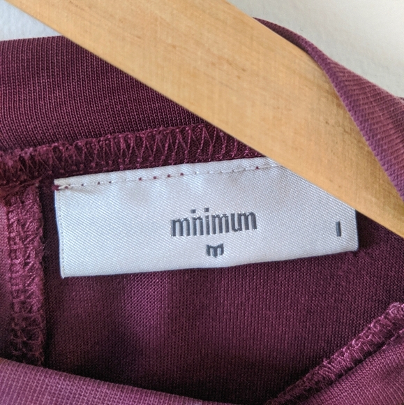 Minimum Purple Modal Dress - Picture 4 of 4